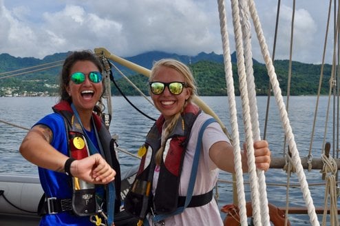 All smiles on Ocean Star